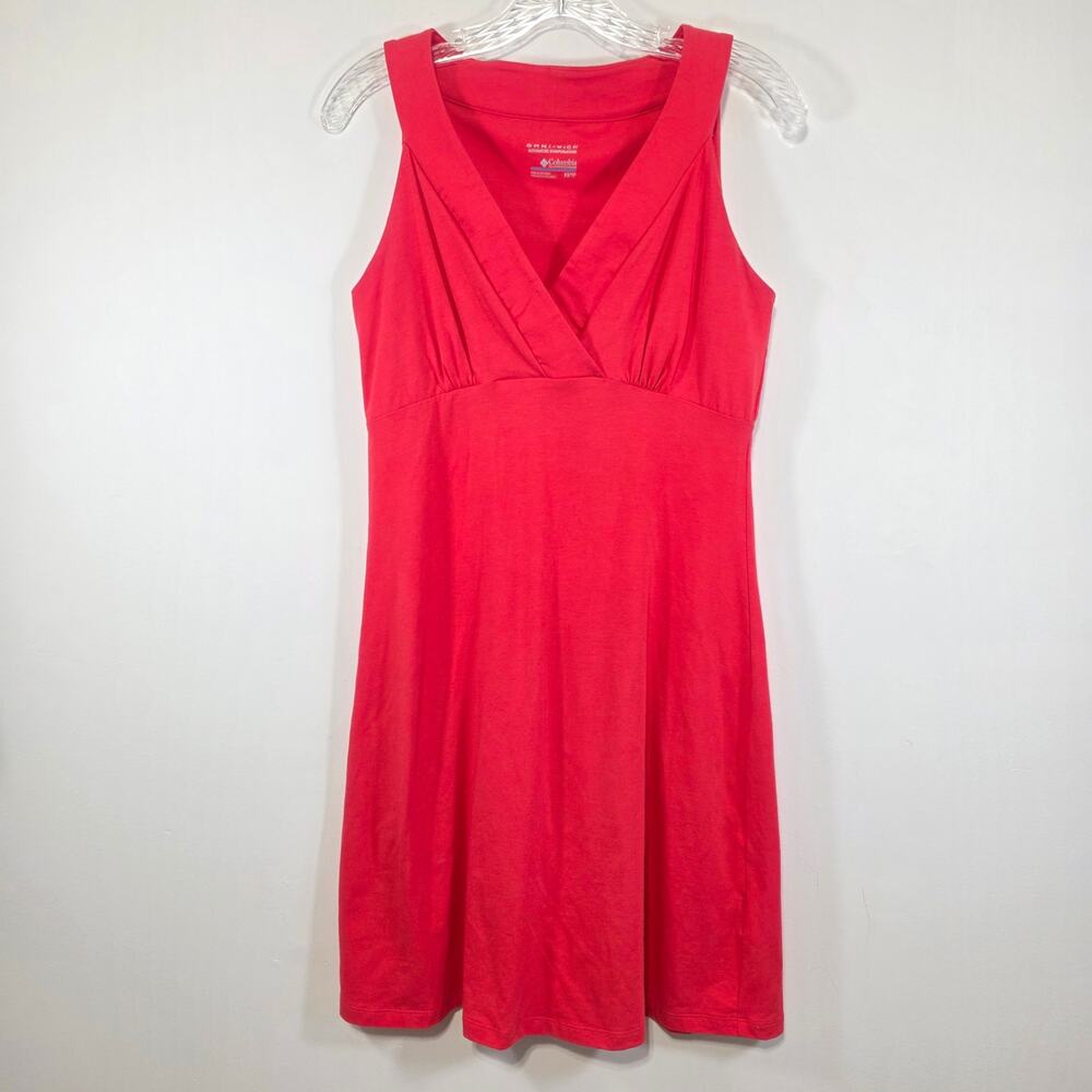 Columbia Omni-Wick Advanced Evaporation Red Tank Dress Size XS